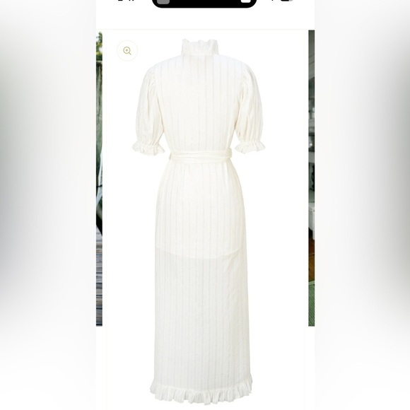 Kate Leigh Railroad Wrap Dress - Picture 5 of 14